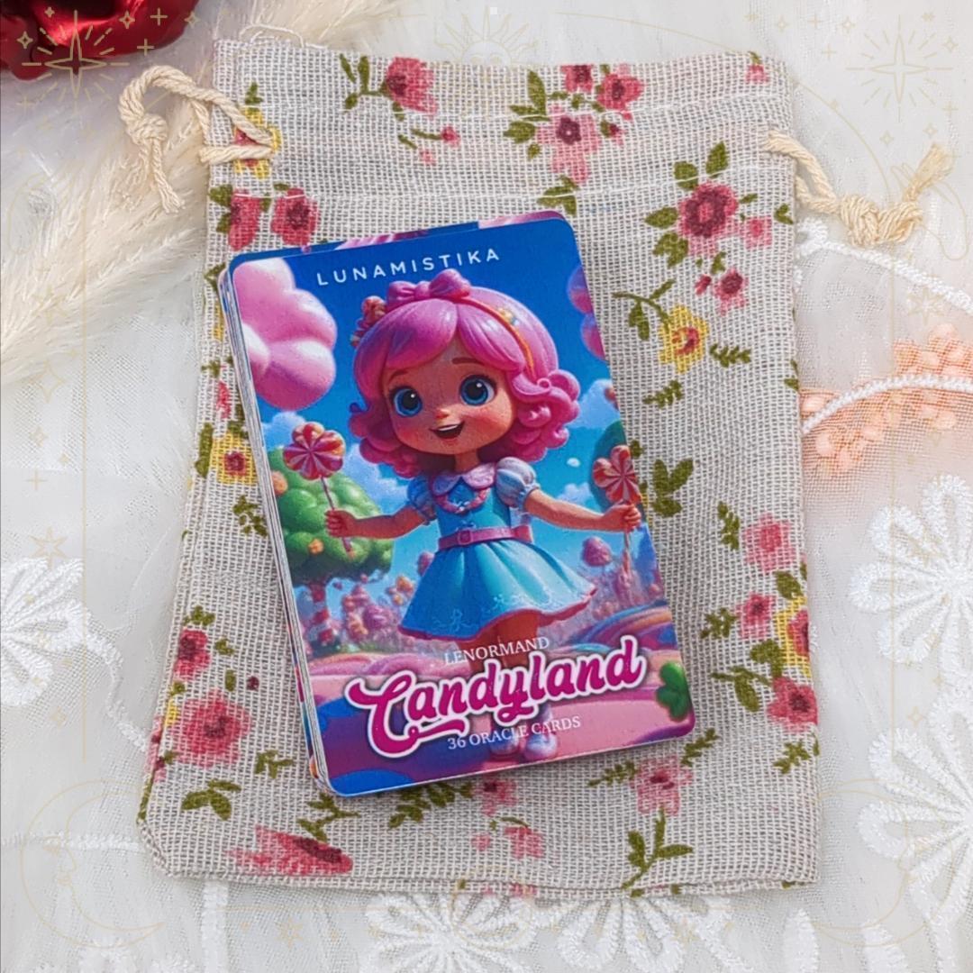1点のみ✨スペイン作家のキュートデッキ✨キャンディランドルノルマンカード