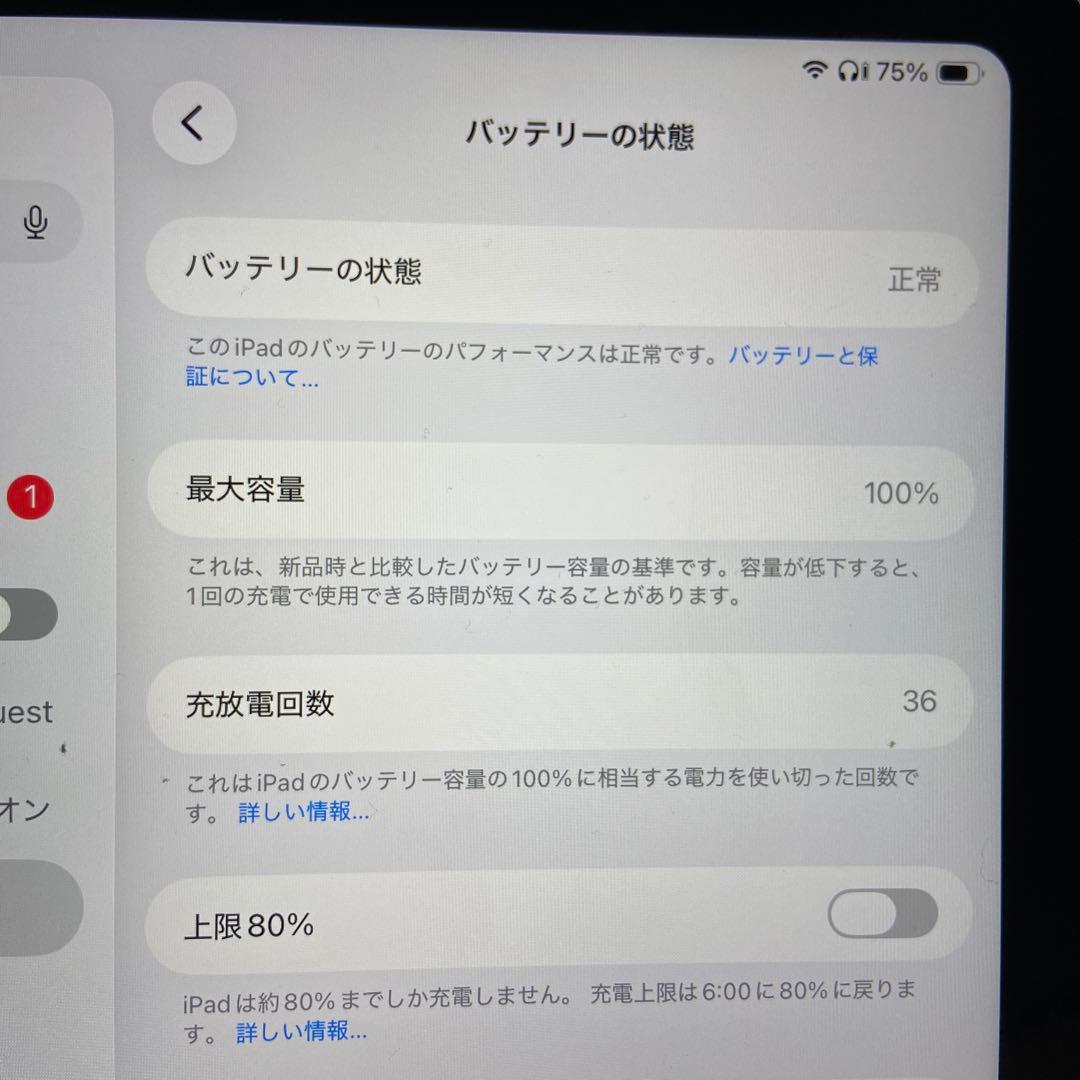 iPad (A16): 11 インチモデル　256GB 充電器付