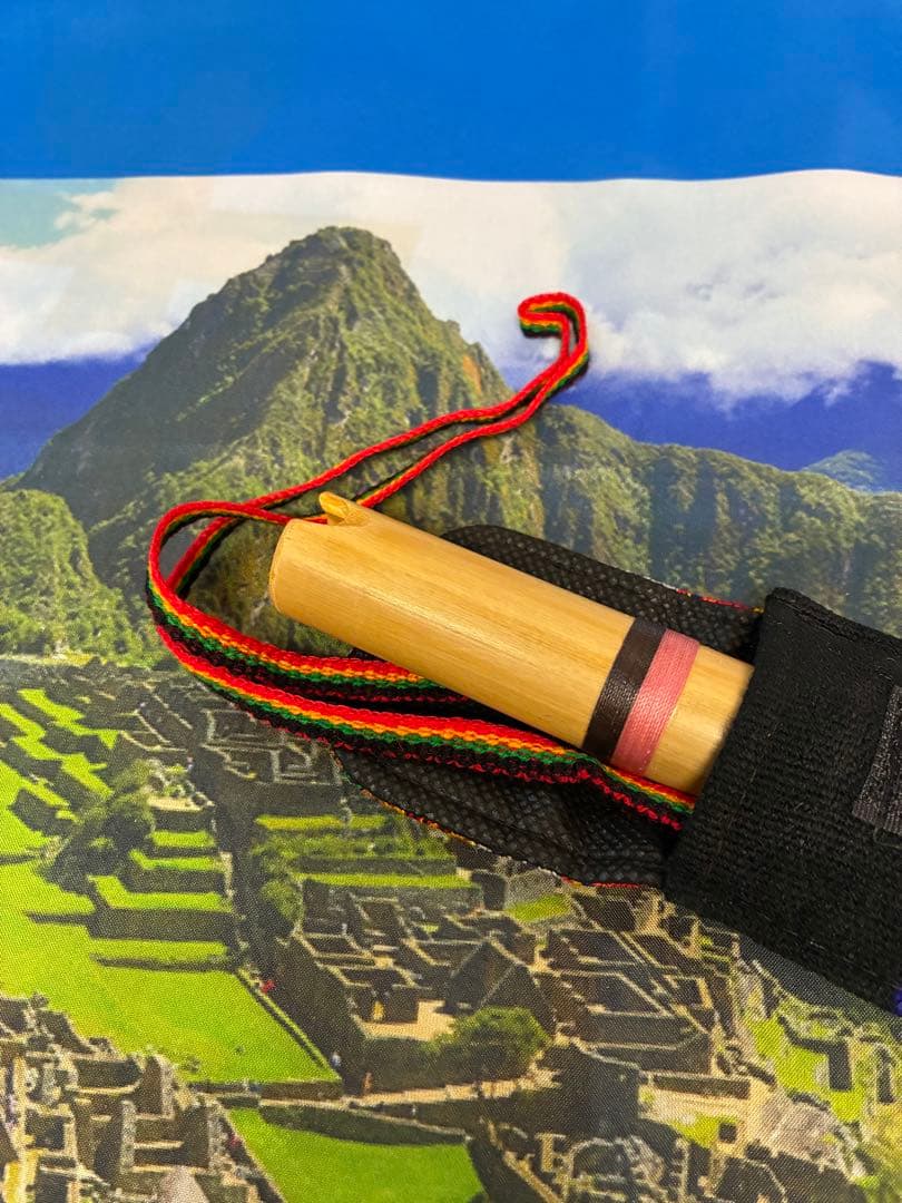 新品【ケーナ工房　奏（かなで）】ケーナ　G管　専用袋付　茶ルズ小川作　保証付 竹