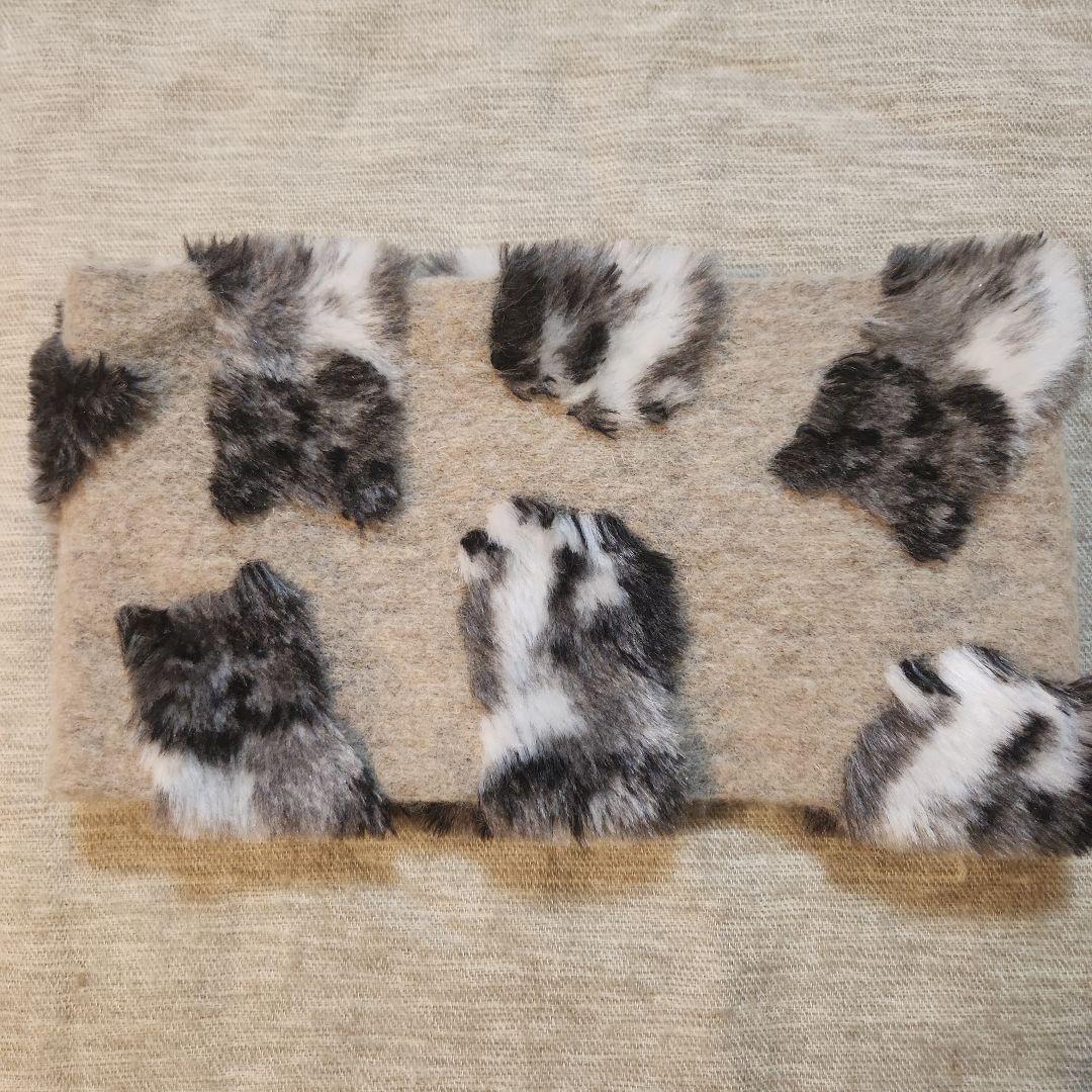 TERESA CAMBI　テレサカンビ　猫柄 スヌード　イタリア製　完売