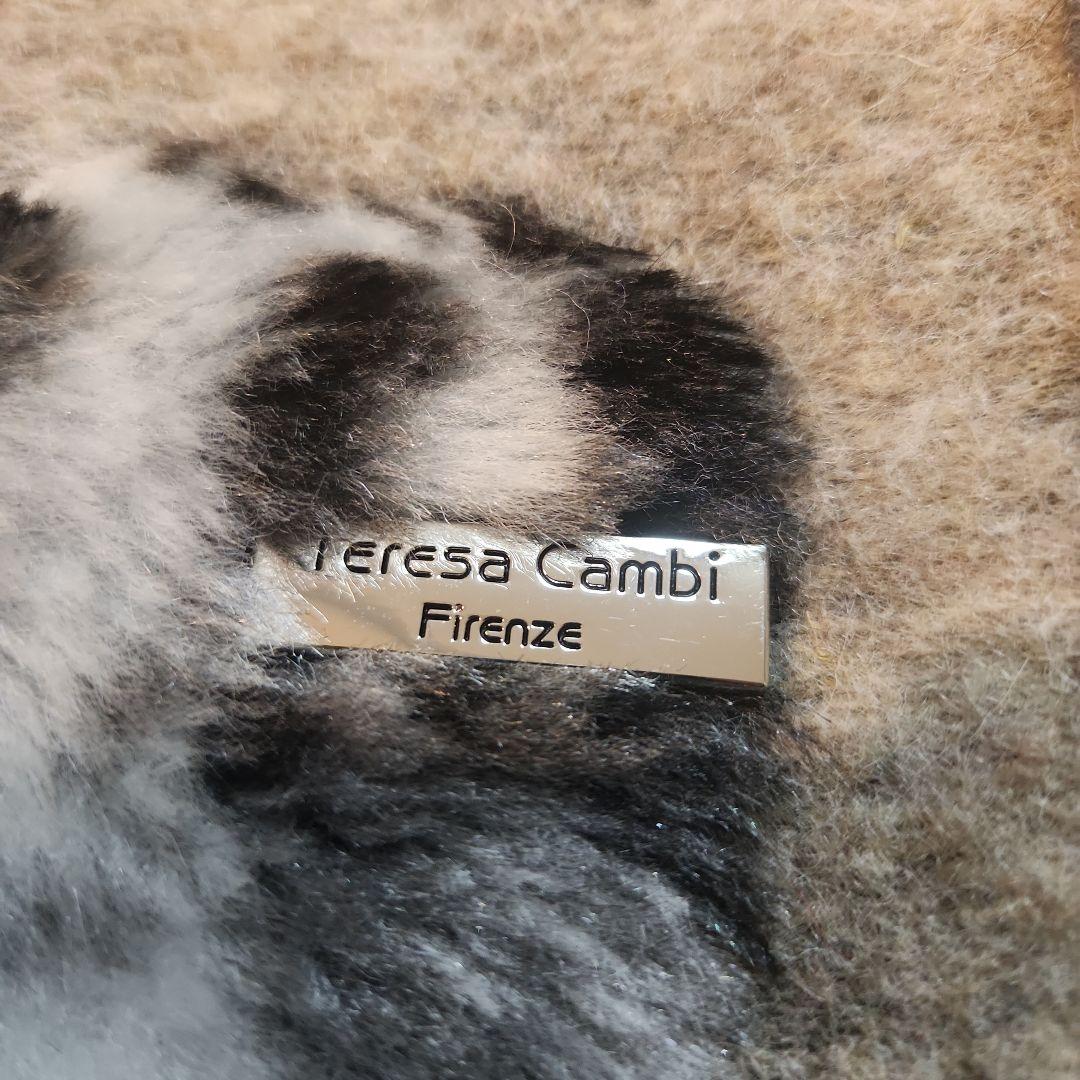 TERESA CAMBI　テレサカンビ　猫柄 スヌード　イタリア製　完売