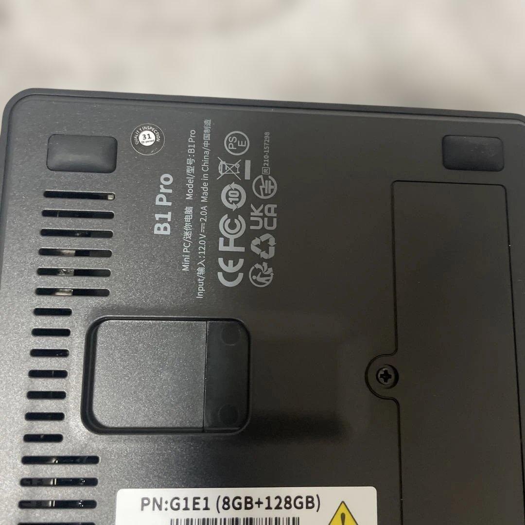 まずはコメント下さい。EMAX B1 Pro ミニPC 8GB/128GB
