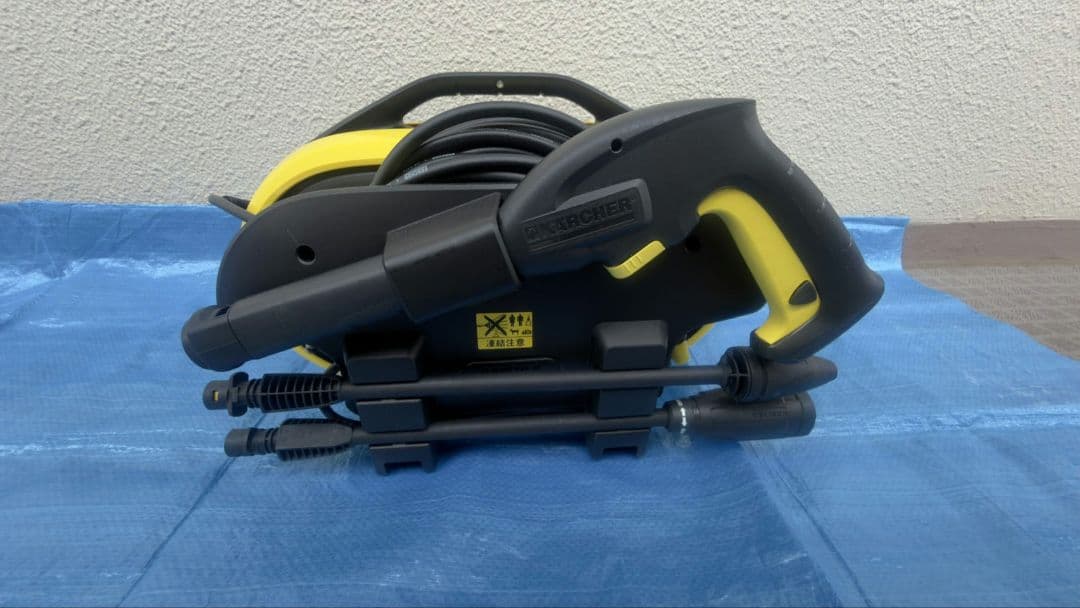 値下げしました!新品未使用 KARCHER 家庭用高圧洗浄機JＴK　洗剤2本付き
