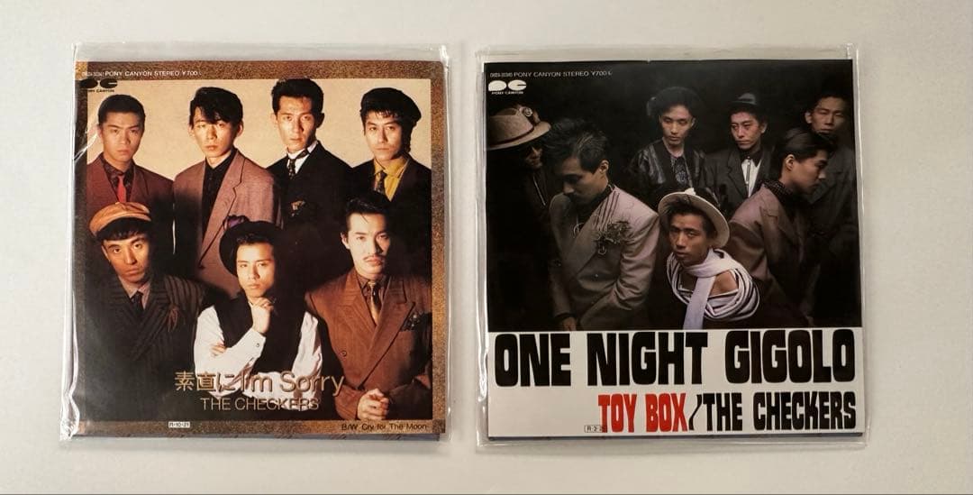 チェッカーズ　ディスコグラフィー　8盤　レコード　14枚+2枚　セット