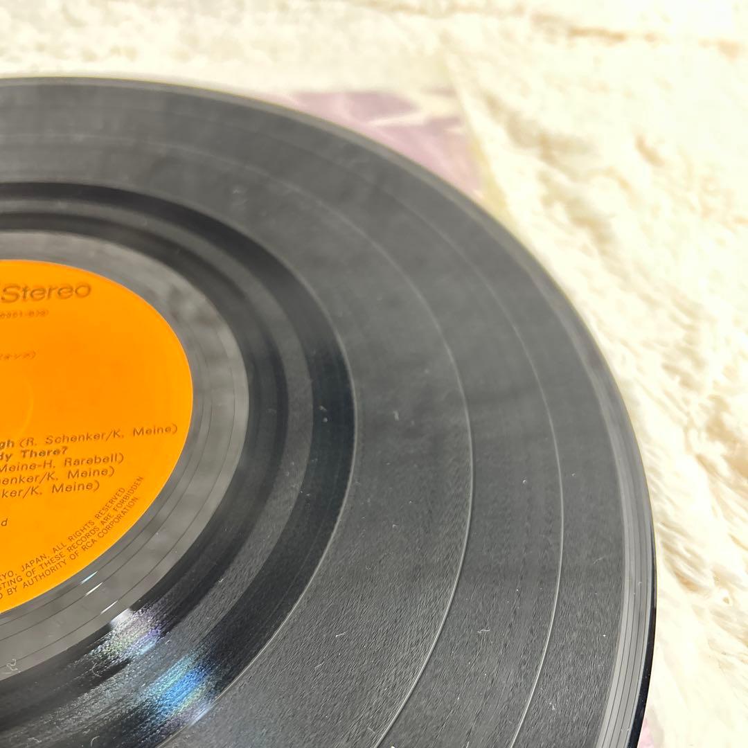 scorpions love drive LP レコード 帯付き