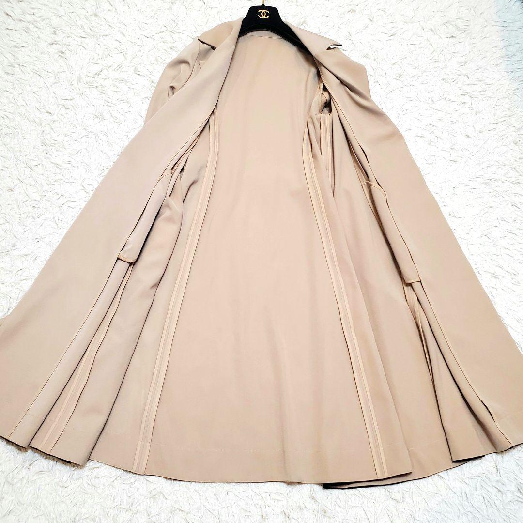 極美品 JENNE オードリーフレアトレンチコート 近年モデル