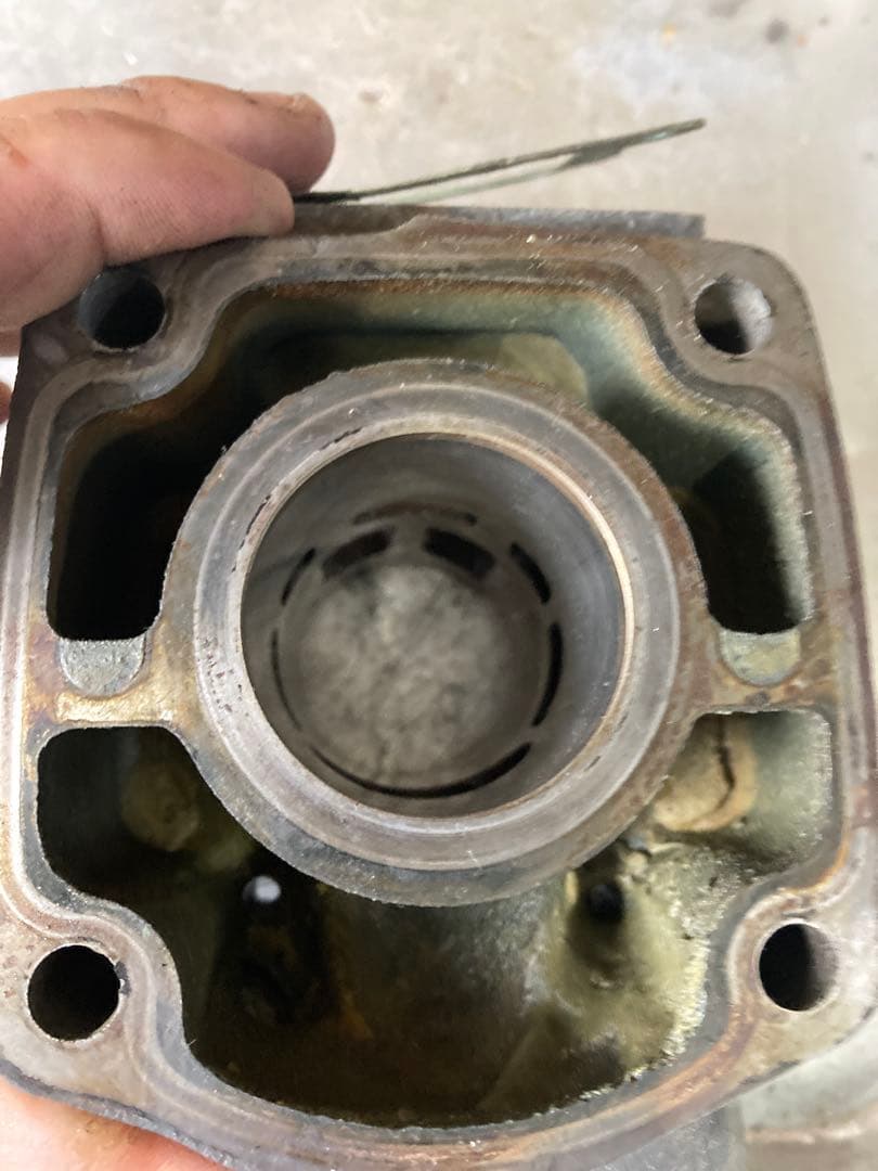 実働 NSR50 前期 純正 シリンダー NS50F NS-1めちゃキレイ