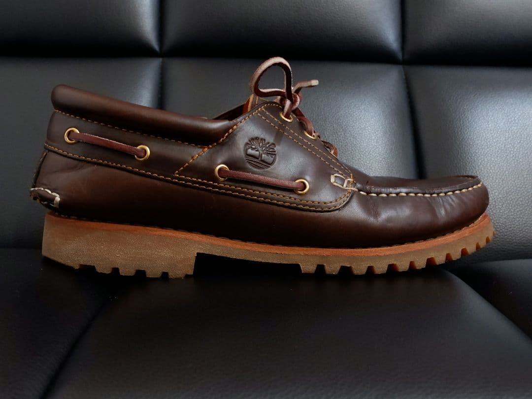 10.5W Timberland スリーアイ ブラウン