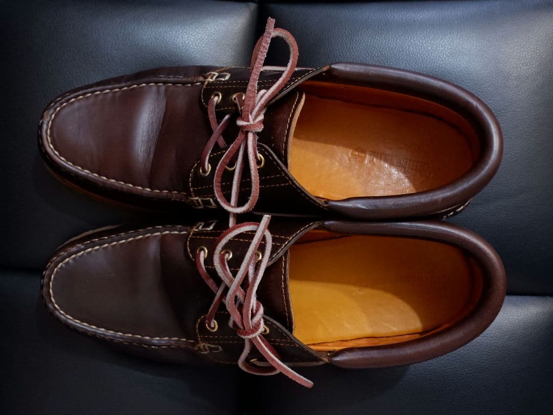 10.5W Timberland スリーアイ ブラウン
