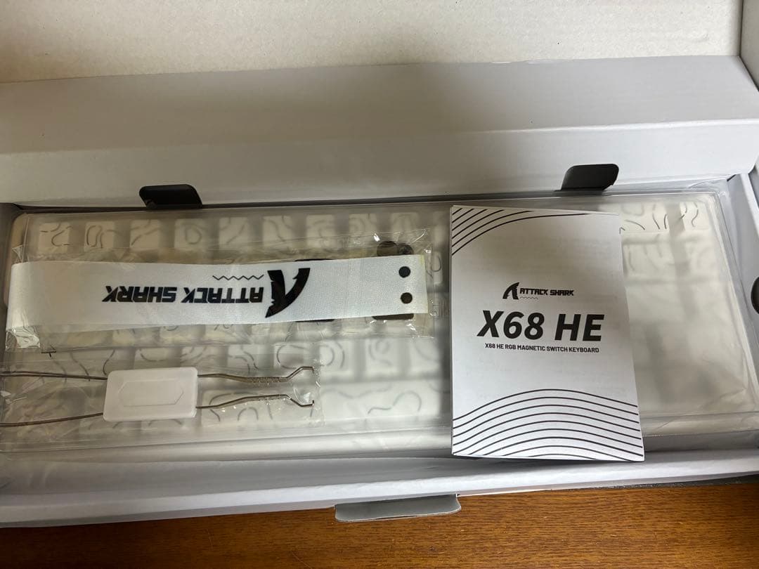 Attack Shark X68he ラピッドトリガーキーボード