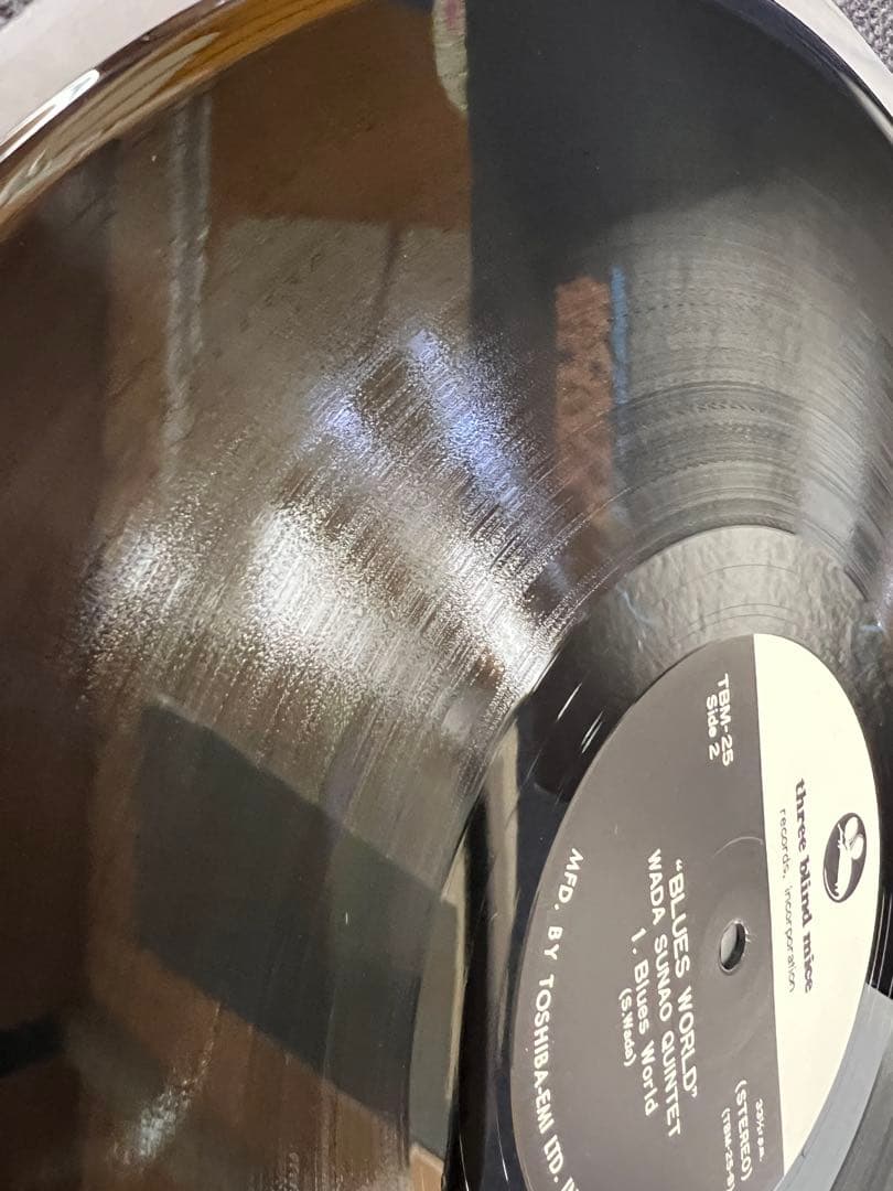 美品1974年 TBM-25 和田直 五重奏団 ブルース・ワールド LPレコード