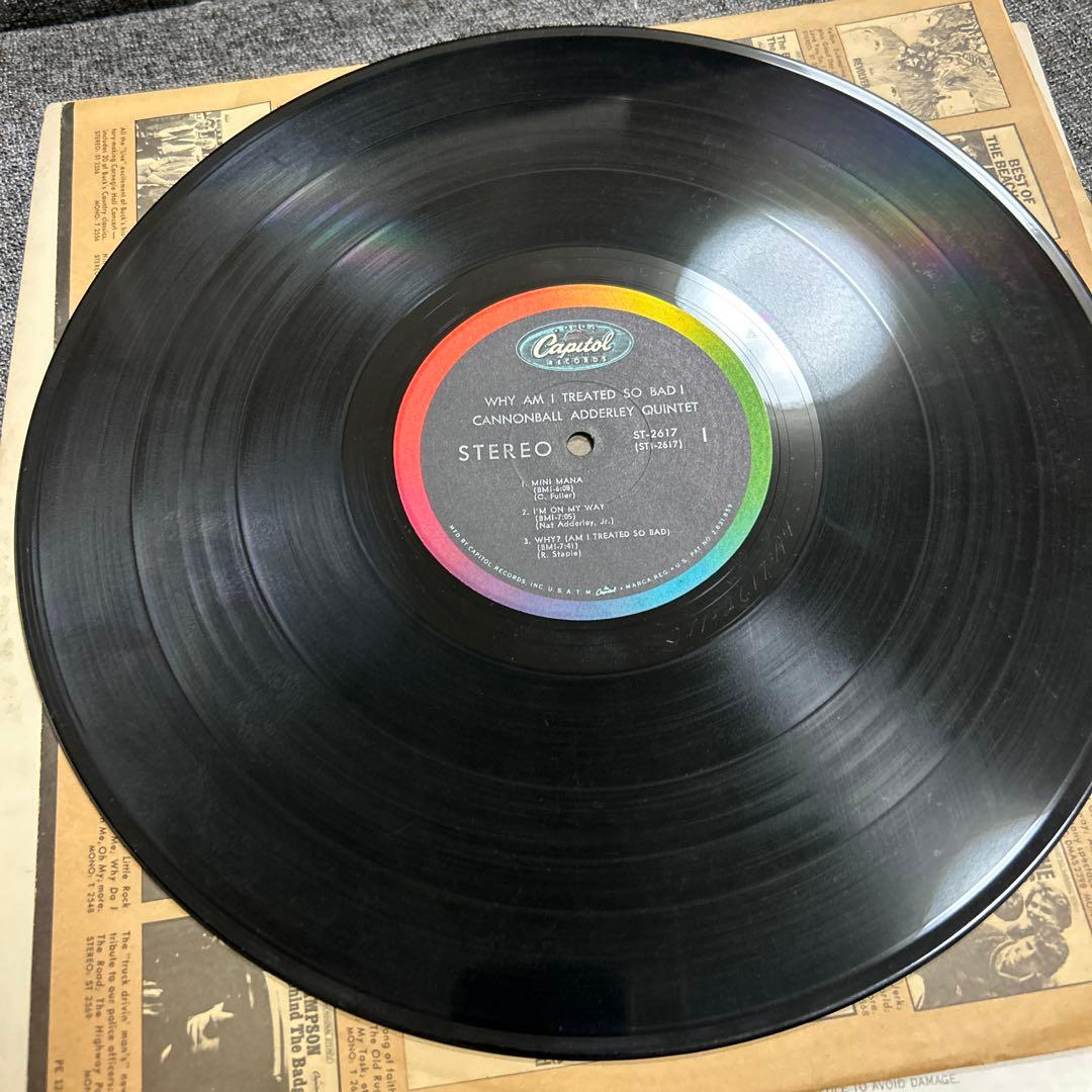 LP⭐️ザキャノンボール・アダレイWhy Am I Treated So Bad!