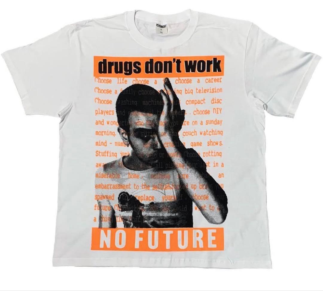 PSYCHOCULT 手刷り Tシャツ トレインスポッティング bakateee