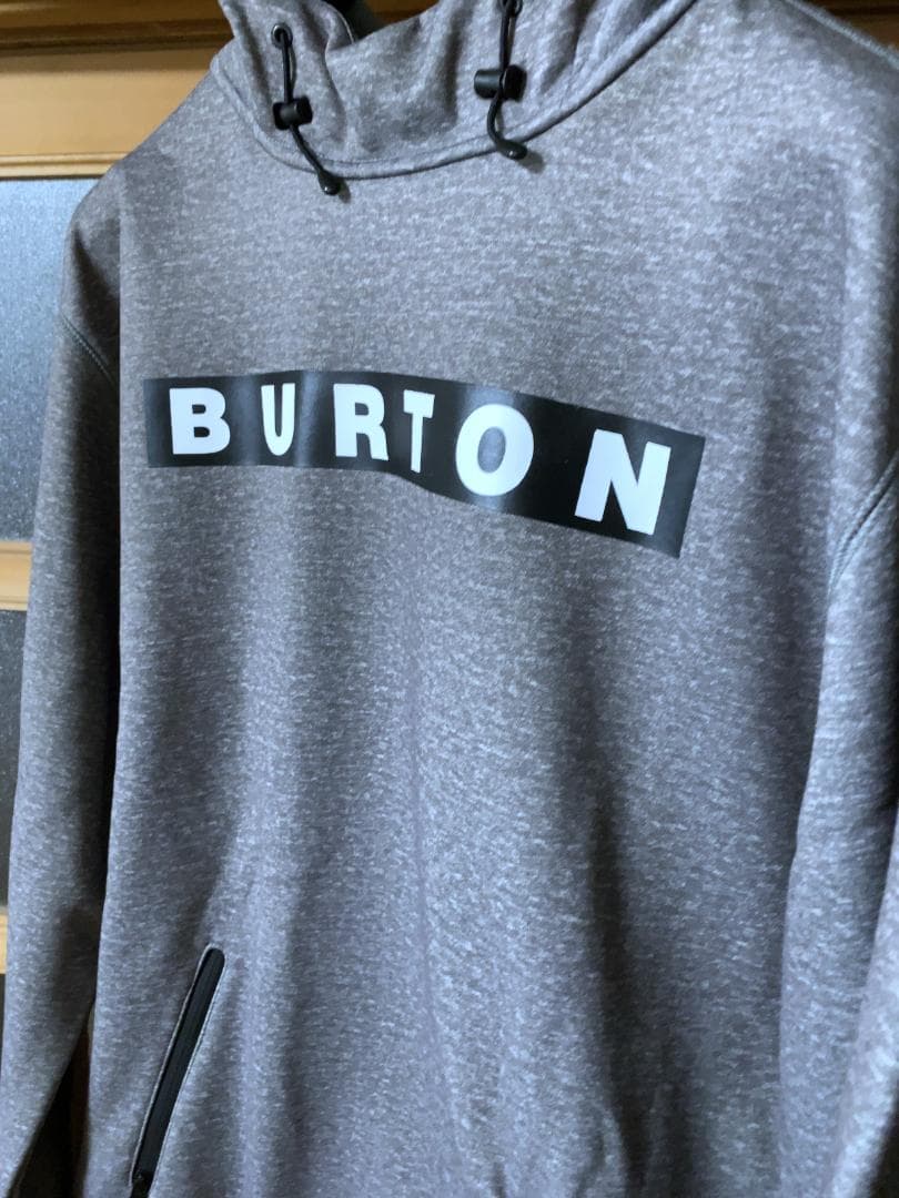 ★ 新品未使用！ BURTON バートン 撥水 フーディ パーカー グレー L