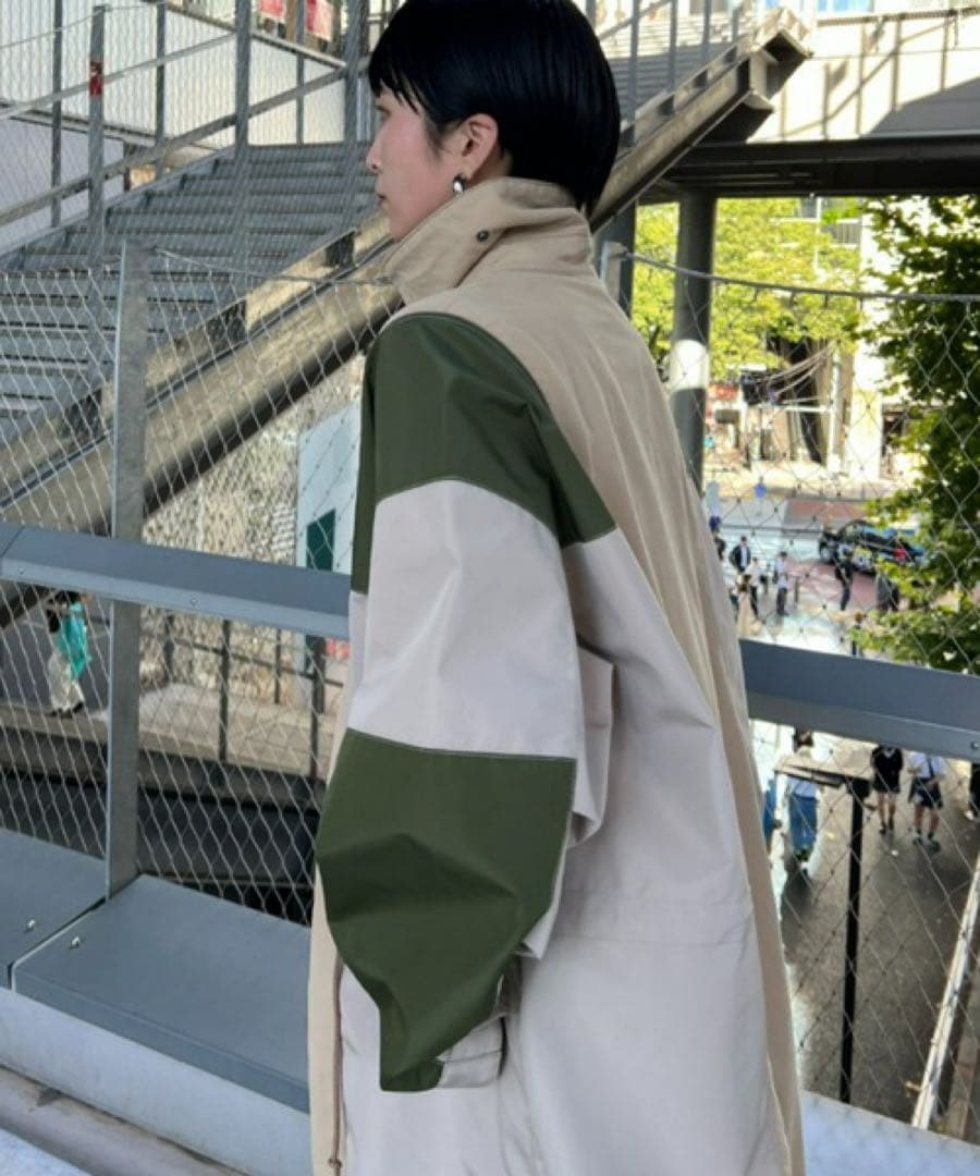 etsinta リメイクロングワークコート