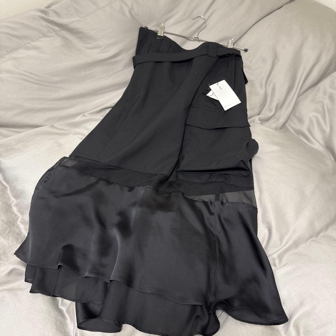 サカイ sacai アシンメトリー スカート