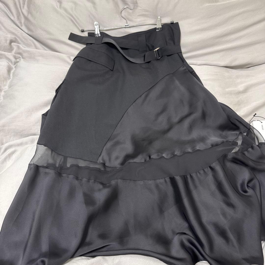 サカイ sacai アシンメトリー スカート