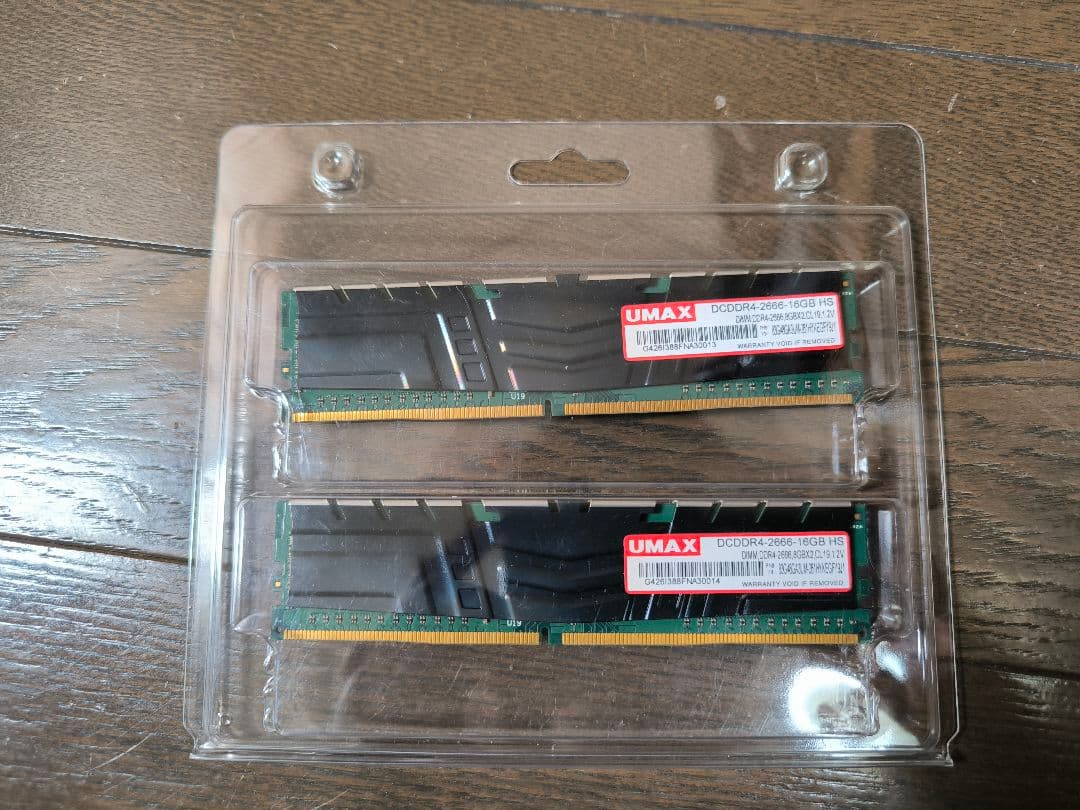 doremi様 UMAX DDR4 8GB 4枚