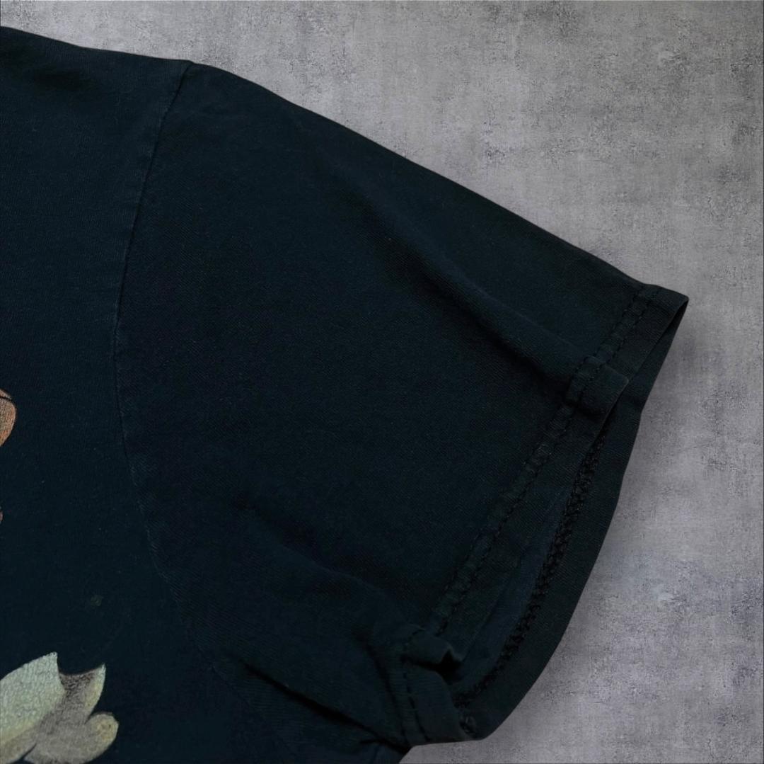 00s キングダムハーツ ディズニー ビンテージ Tシャツ 黒　ドナルド 希少