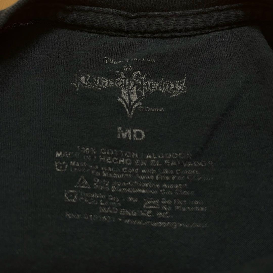 00s キングダムハーツ ディズニー ビンテージ Tシャツ 黒　ドナルド 希少