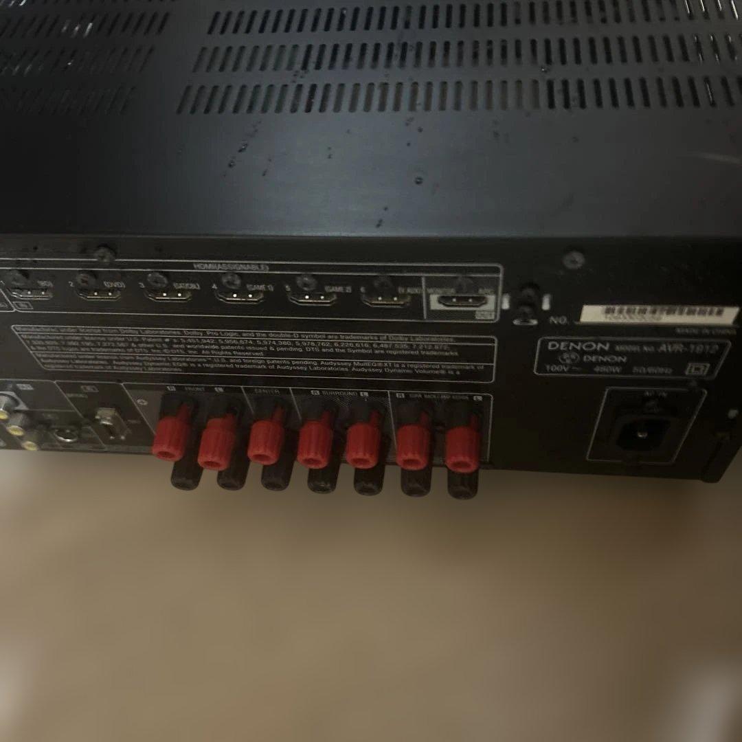 デノン　AVR 1912 通電のみ確認済み