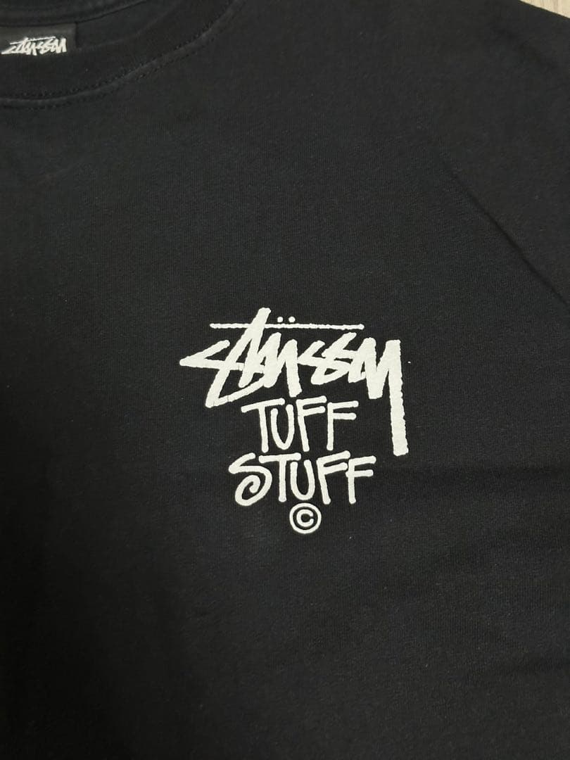Stussy Tuff Stuff ステューシー Tシャツ M ブラック