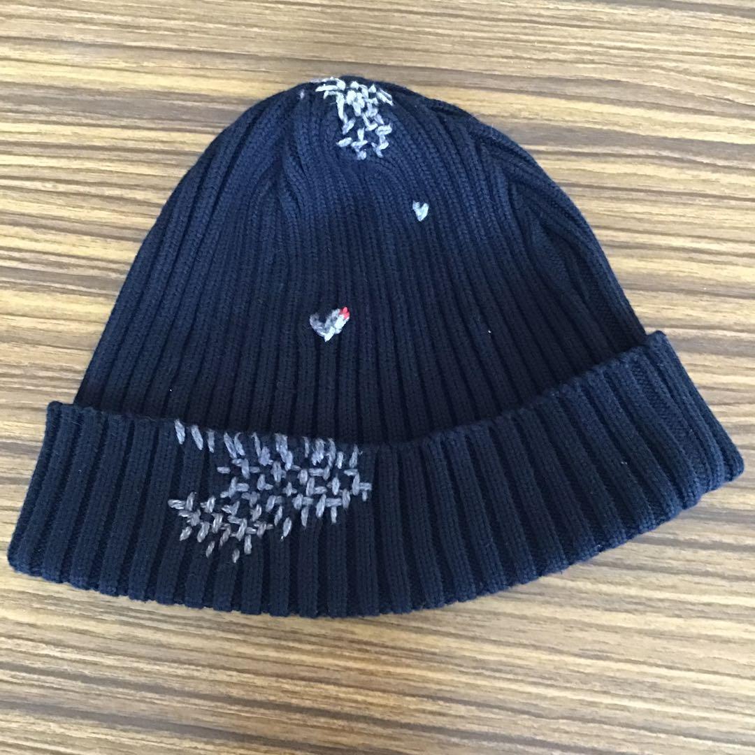 porterclassic ハンドワークニットキャップ