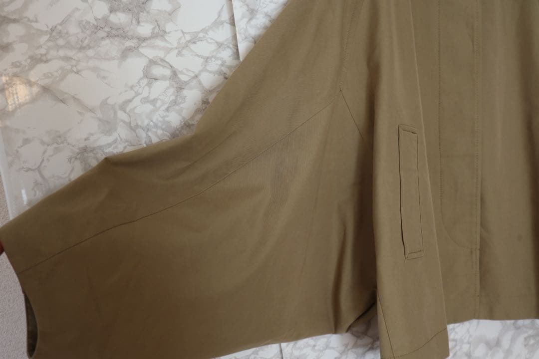 【美品】ZARA ZW COLLECTION ケープ トレンチコート ベージュ