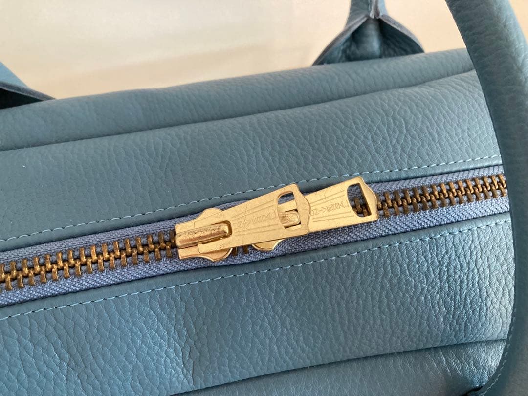 the superior laborレザーボストンバッグ