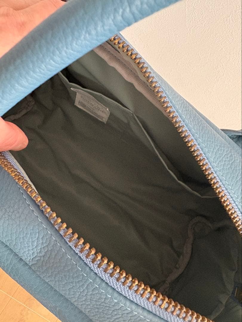 the superior laborレザーボストンバッグ