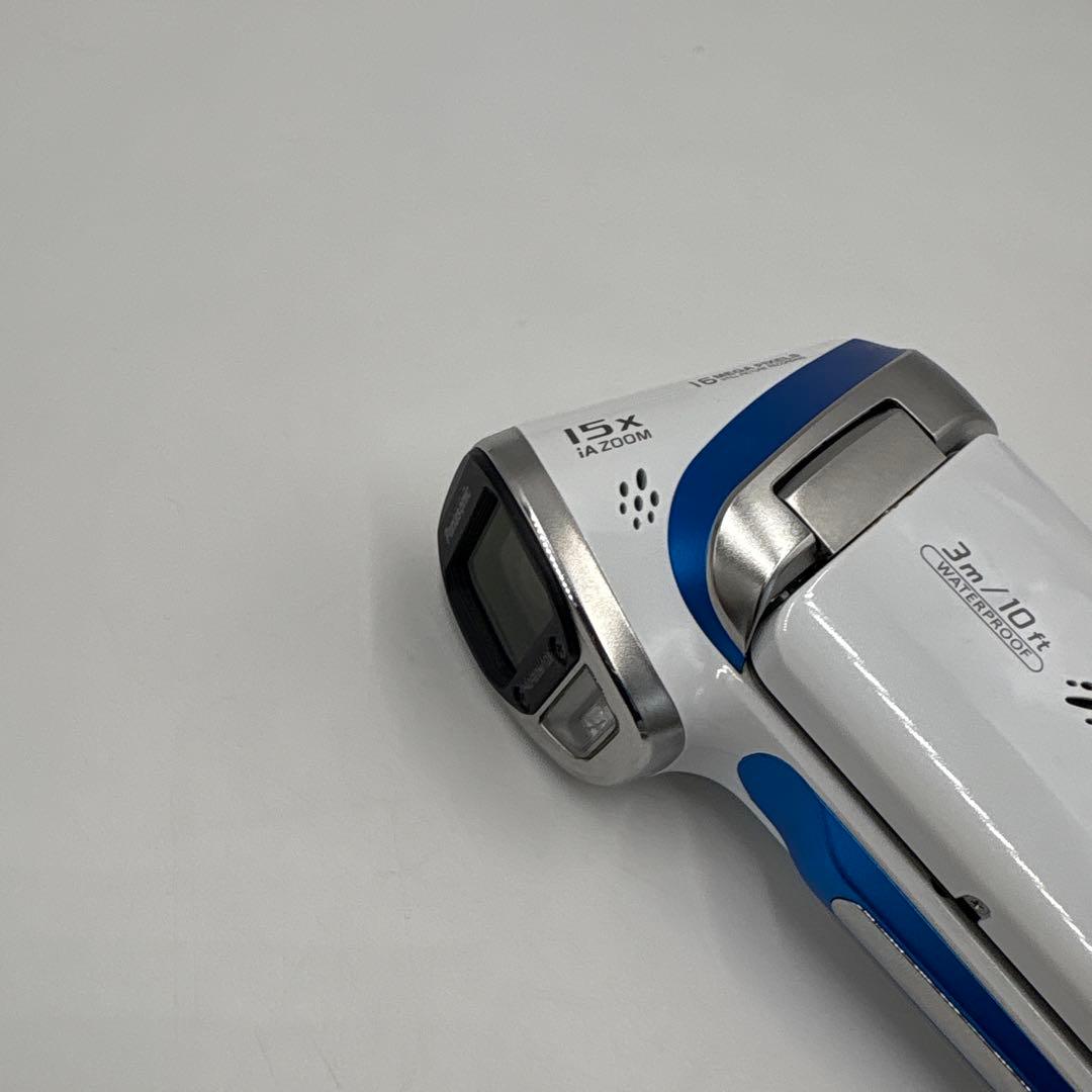 美品　Panasonic 防水ハイビジョンビデオカメラ HX-WA20