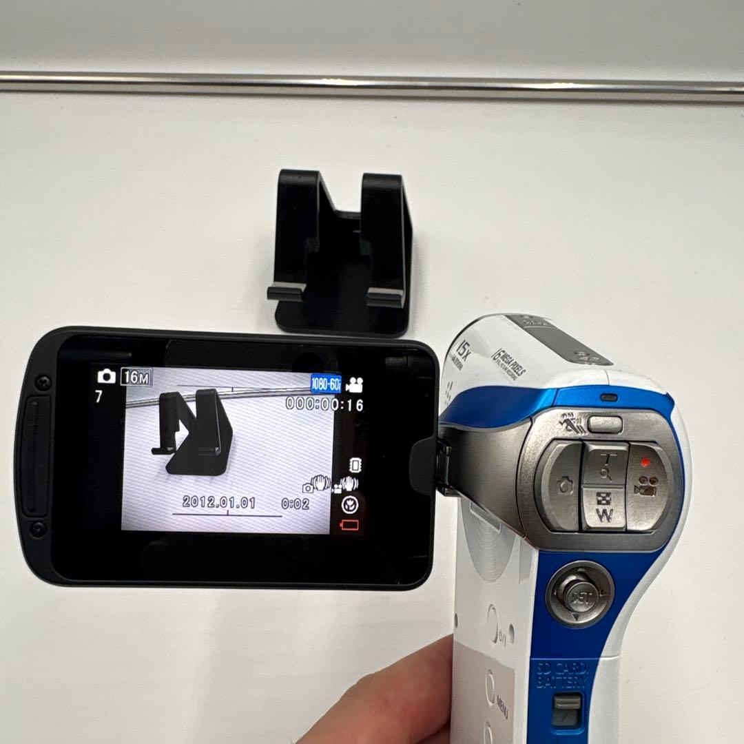 美品　Panasonic 防水ハイビジョンビデオカメラ HX-WA20