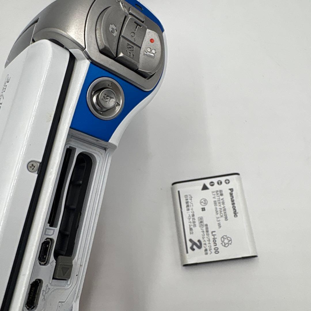 美品　Panasonic 防水ハイビジョンビデオカメラ HX-WA20