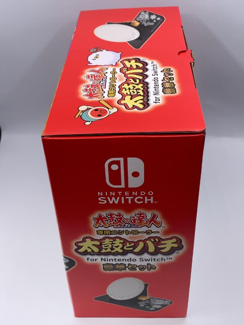 Switch用 太鼓の達人専用コントローラー 太鼓とバチ 豪華セット NSW-…