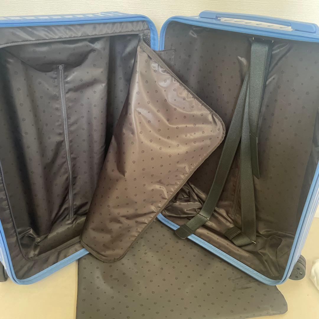 生涯保証 限定 RIMOWA ESSENTIAL キャビン シーブルー 36L