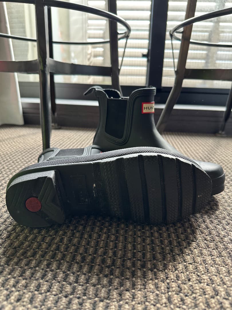 靴 Hunter brand rain boots EU38