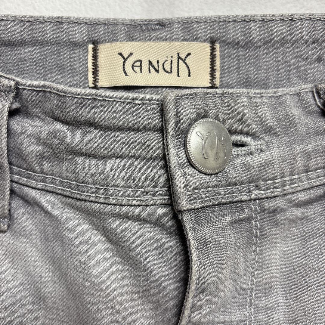 【YANUK】現行 LILITH ワイド ストレートデニムパンツ CFG 23