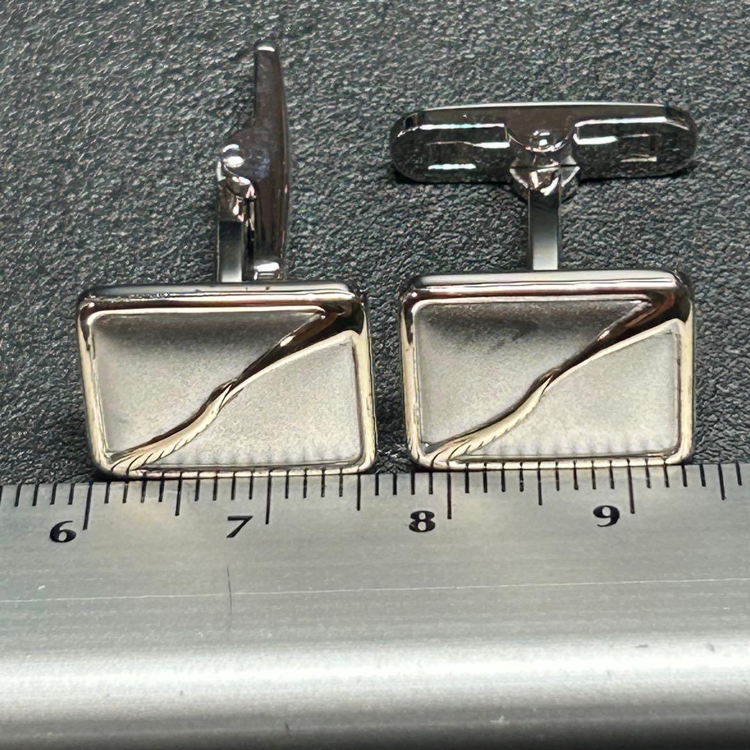 レア　銀座　和光　14金張　シルバー＆ゴールド　ネクタイピン・カフリンクスセット