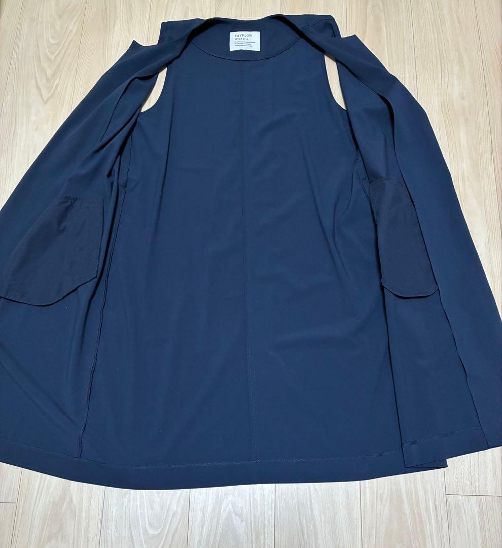 BAYFLOWベイフロー　3wayトレンチコート　S ネイビー　美品
