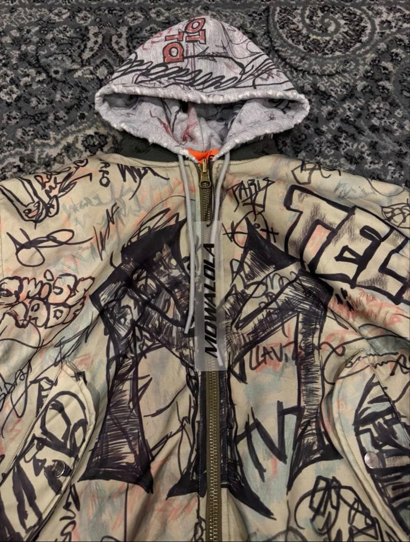 mowalola bomber jacket 25aw Lサイズ