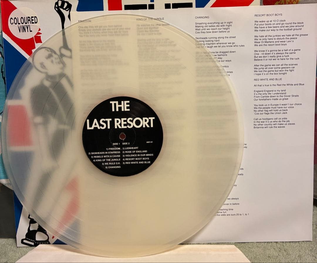 THE LAST RESORT /A WAY OF LIFE限定カラー盤