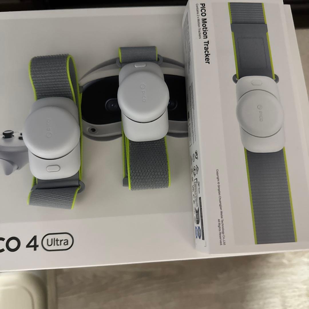 PICO 4 Ultra VRヘッドセット 256GB +モーショントラッカー