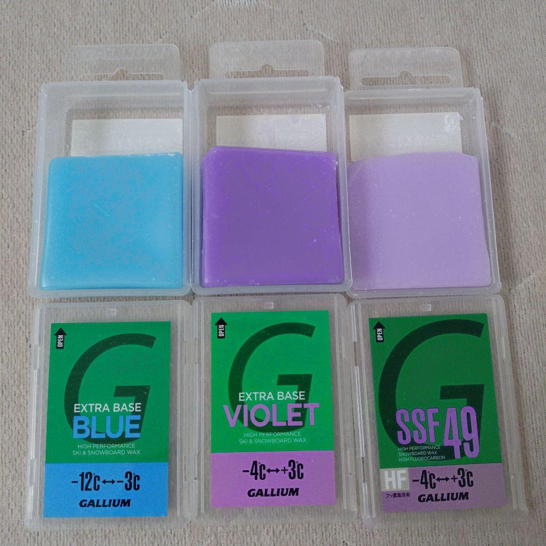 GALLIUM スノーボードワックスセット