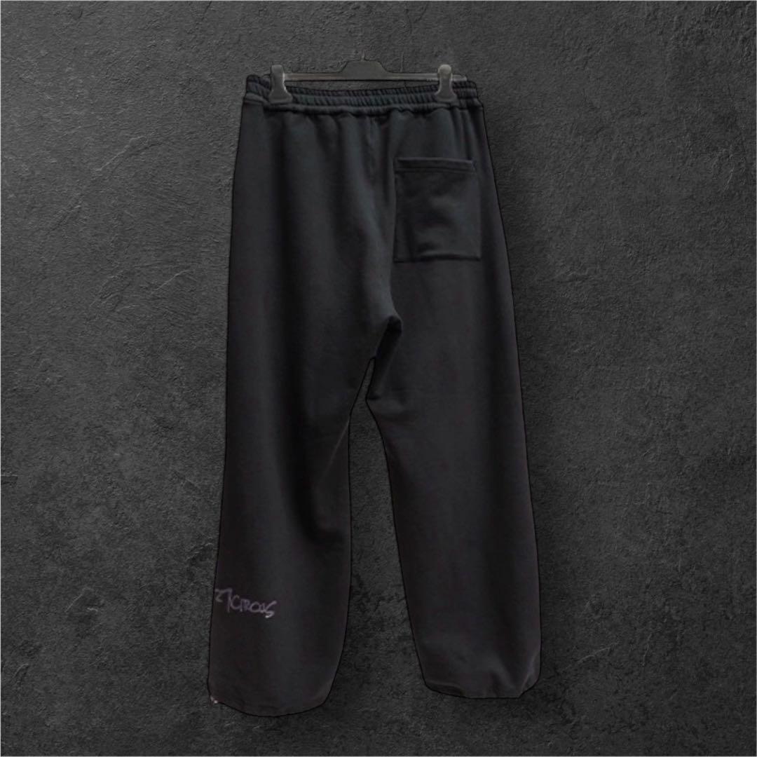 AMNJX平本蓮27CIRCUS ブラック スウェットパンツ