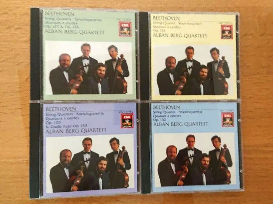 希少10CD ベートーヴェン 弦楽四重奏曲全集 アルバン・ベルク弦楽四重奏団