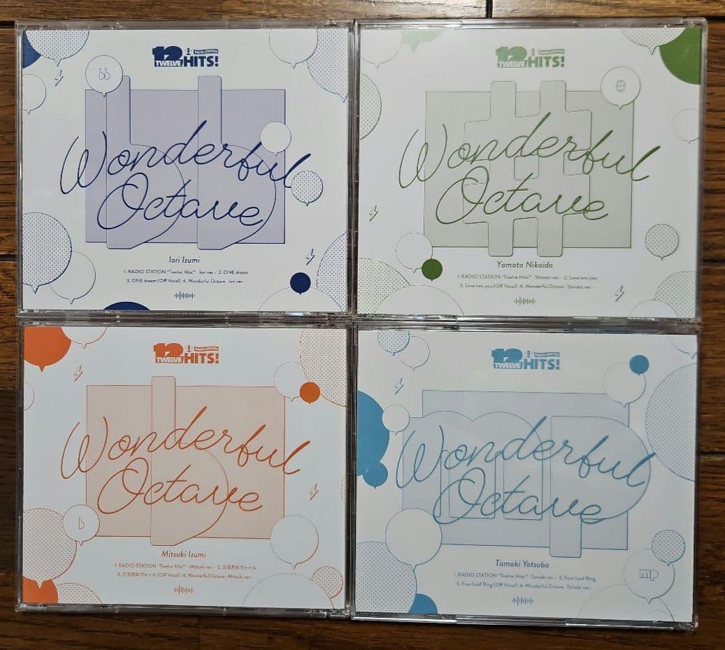 アイドリッシュセブン 「Wonderful Octave」 12枚セット