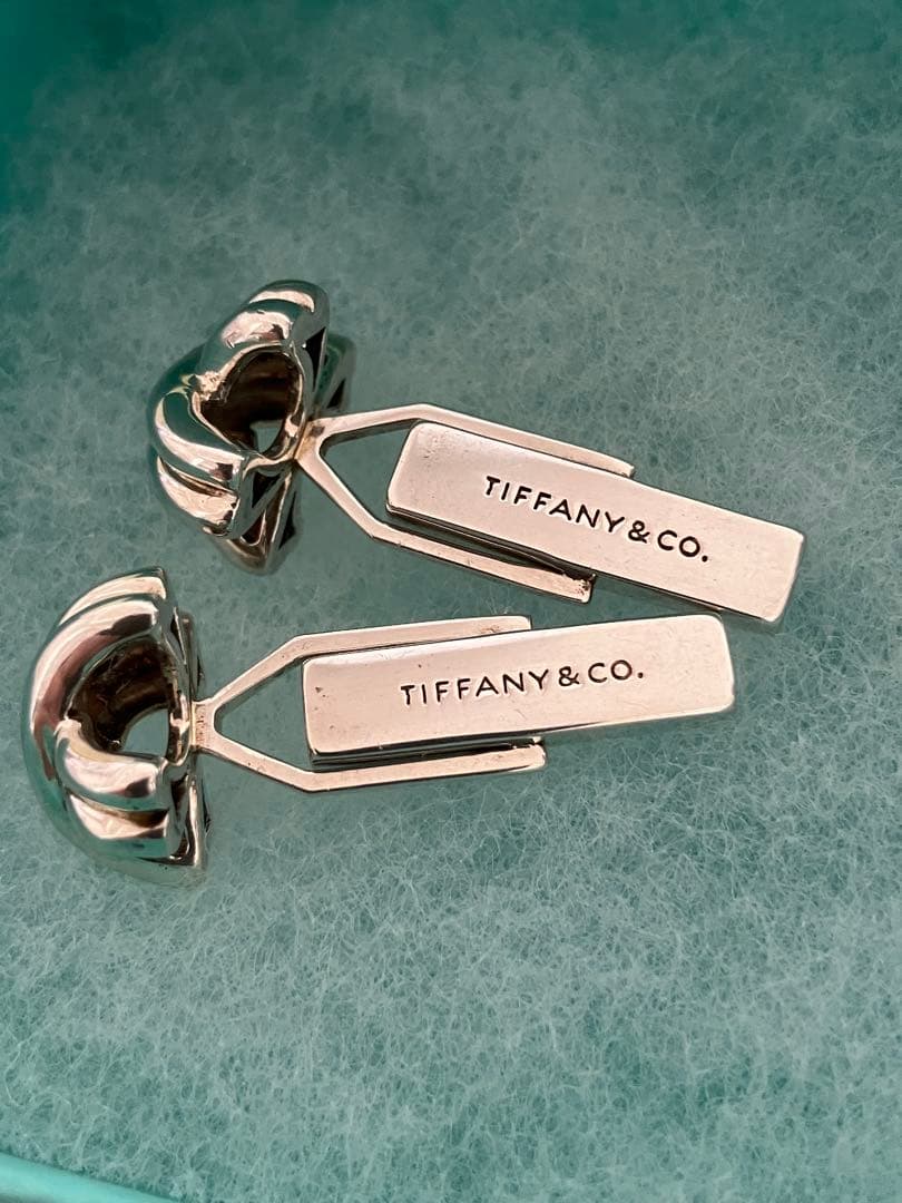 Tiffany & Co. ティファニー　スターリングシルバー カフリンクス