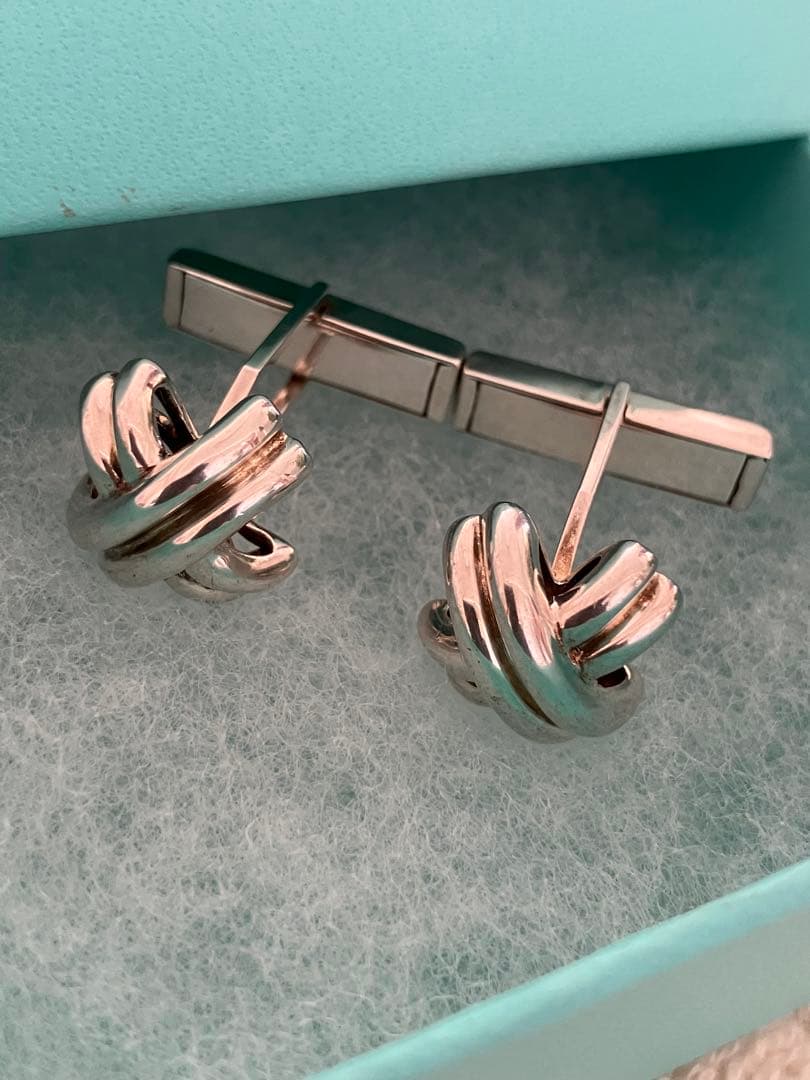 Tiffany & Co. ティファニー　スターリングシルバー カフリンクス