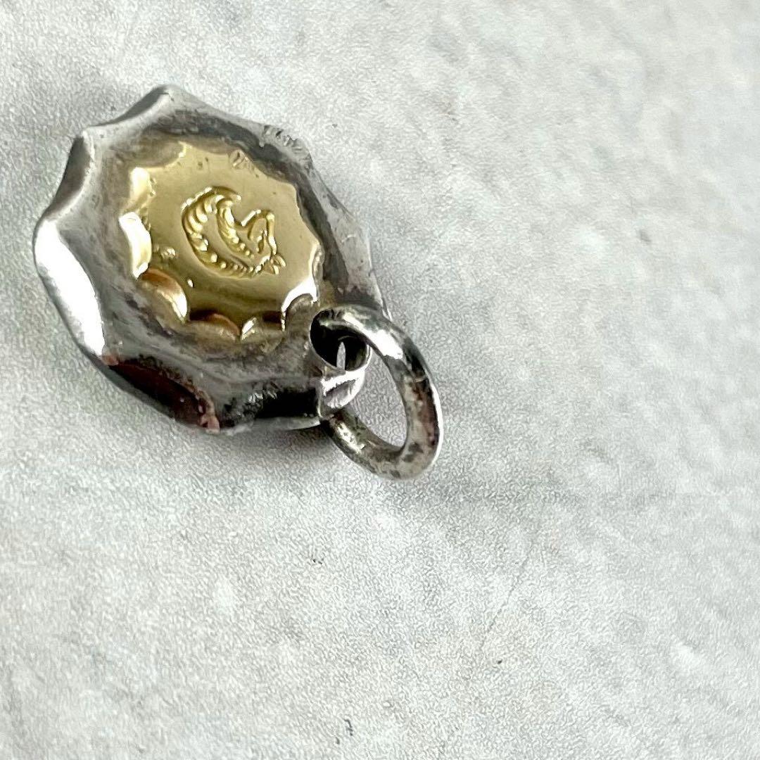 美品✨TADY&KING ネックレストップ ウルフ シルバー 18K たたき