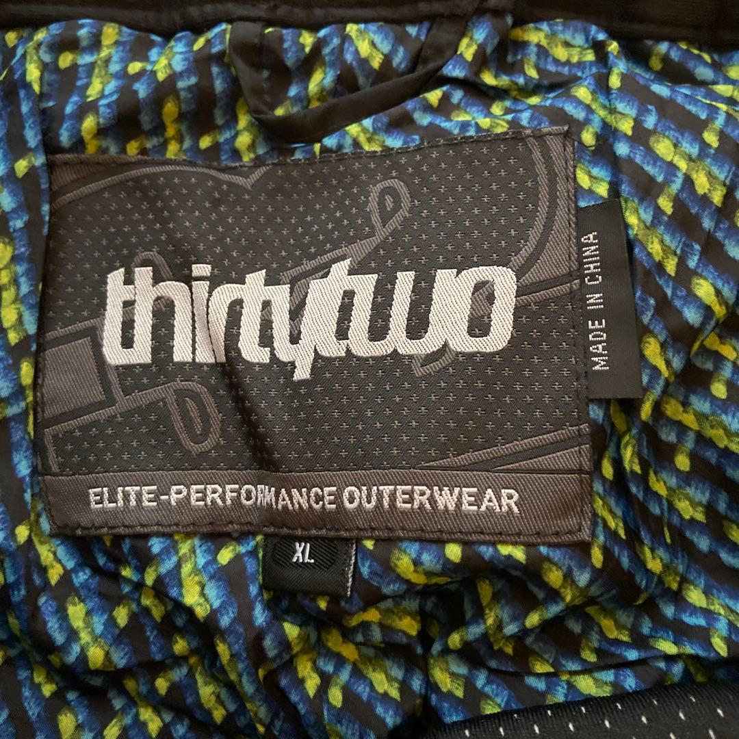 thirtytwo XL ブラック スノーボードパンツ